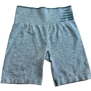 New Balance Green Biker Shorts Size Medium